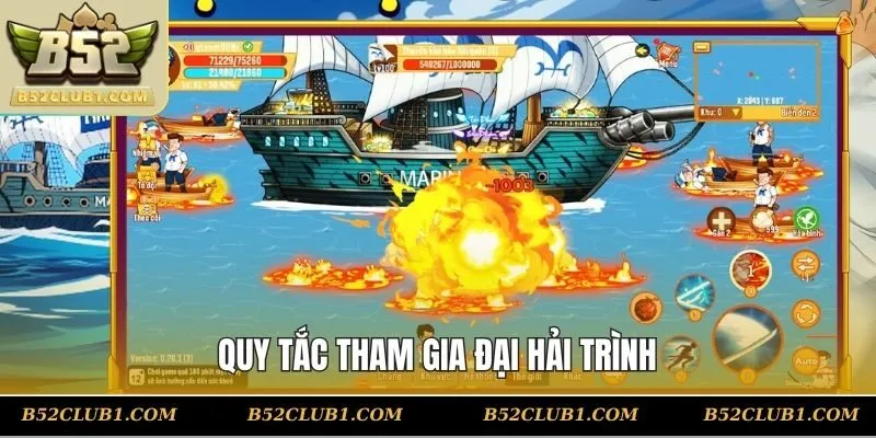 Quy tắc trải nghiệm game hải trình