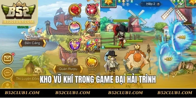 Kho vũ khí trong game